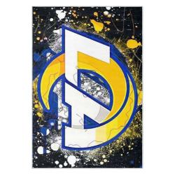 nfl los angeles rams football team logo sport carpet area rug home decor gift lar73