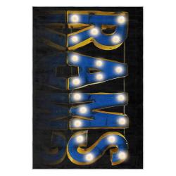 nfl los angeles rams football team logo sport carpet area rug home decor gift lar78