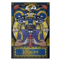 nfl los angeles rams football team logo sport carpet area rug home decor gift lar80