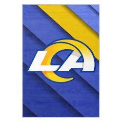nfl los angeles rams football team logo sport carpet area rug home decor gift lar93
