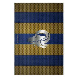 nfl los angeles rams football team logo sport carpet area rug home decor gift lar98