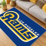 nfl los angeles rams football team logo sport carpet area rug home decor gift living room lar110
