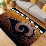nfl los angeles rams football team logo sport carpet area rug home decor gift living room lar114