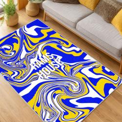 NFL Los Angeles Rams Football Team Logo Sport Carpet Area Rug Home Decor Gift LAR118