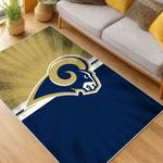 nfl los angeles rams football team logo sport carpet area rug home decor gift living room lar119