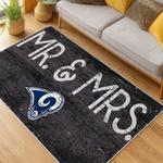nfl los angeles rams football team logo sport carpet area rug home decor gift living room lar121
