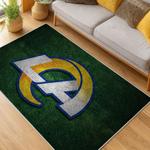 nfl los angeles rams football team logo sport carpet area rug home decor gift living room lar130