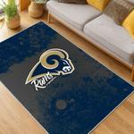 nfl los angeles rams football team logo sport carpet area rug home decor gift living room lar132