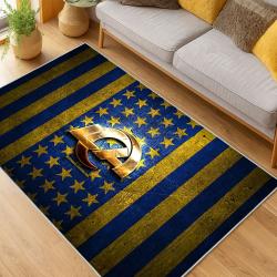 NFL Los Angeles Rams Football Team Logo Sport Carpet Area Rug Home Decor Gift LAR155