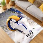 nfl los angeles rams football team logo sport carpet area rug home decor gift living room lar159