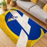 nfl los angeles rams football team logo sport carpet area rug home decor gift living room lar199