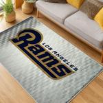 nfl los angeles rams football team logo sport carpet area rug home decor gift living room lar225