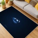 nfl los angeles rams football team logo sport carpet area rug home decor gift living room lar236