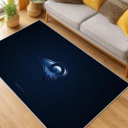 NFL Los Angeles Rams Football Team Logo Sport Carpet Area Rug Home Decor Gift LAR236