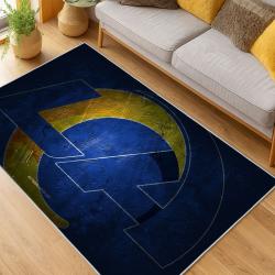 NFL Los Angeles Rams Football Team Logo Sport Carpet Area Rug Home Decor Gift LAR255