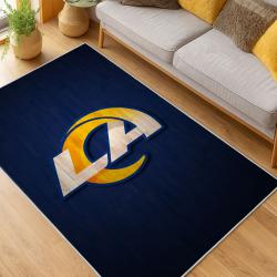 NFL Los Angeles Rams Football Team Logo Sport Carpet Area Rug Home Decor Gift LAR269