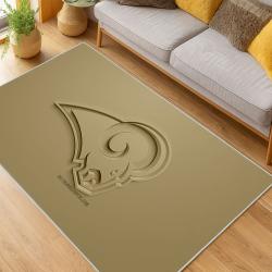 NFL Los Angeles Rams Football Team Logo Sport Carpet Area Rug Home Decor Gift LAR65