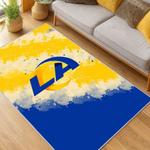 nfl los angeles rams football team logo sport carpet area rug home decor gift living room lar72