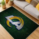 nfl los angeles rams football team logo sport carpet area rug home decor gift living room lar94