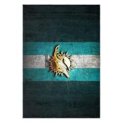 nfl miami dolphins area rug non slip football carpet home decor gift idea for fans md76