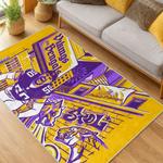 nfl minnesota vikings area rug non slip football carpet home decor gift idea for fans living room mv127