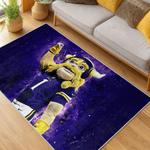 nfl minnesota vikings area rug non slip football carpet home decor gift idea for fans living room mv147