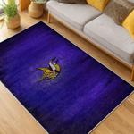 nfl minnesota vikings area rug non slip football carpet home decor gift idea for fans living room mv152