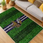 nfl minnesota vikings area rug non slip football carpet home decor gift idea for fans living room mv183