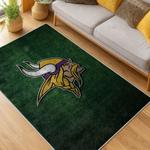 nfl minnesota vikings area rug non slip football carpet home decor gift idea for fans living room mv230