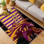 nfl minnesota vikings area rug non slip football carpet home decor gift idea for fans living room mv75