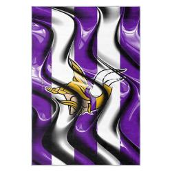 nfl minnesota vikings area rug non slip football carpet home decor gift idea for fans mv100
