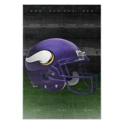 nfl minnesota vikings area rug non slip football carpet home decor gift idea for fans mv103