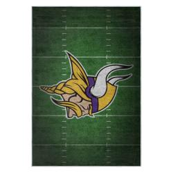 nfl minnesota vikings area rug non slip football carpet home decor gift idea for fans mv104