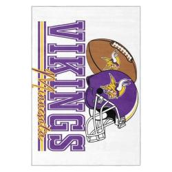 nfl minnesota vikings area rug non slip football carpet home decor gift idea for fans mv109
