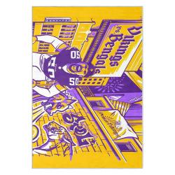nfl minnesota vikings area rug non slip football carpet home decor gift idea for fans mv127