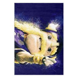 nfl minnesota vikings area rug non slip football carpet home decor gift idea for fans mv129