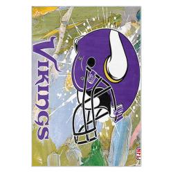 nfl minnesota vikings area rug non slip football carpet home decor gift idea for fans mv141