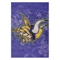 nfl minnesota vikings area rug non slip football carpet home decor gift idea for fans mv143