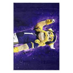 nfl minnesota vikings area rug non slip football carpet home decor gift idea for fans mv147