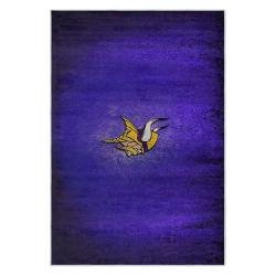 nfl minnesota vikings area rug non slip football carpet home decor gift idea for fans mv152