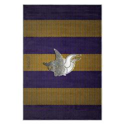 nfl minnesota vikings area rug non slip football carpet home decor gift idea for fans mv161