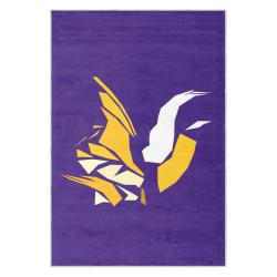 nfl minnesota vikings area rug non slip football carpet home decor gift idea for fans mv164