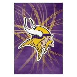 nfl minnesota vikings area rug non slip football carpet home decor gift idea for fans mv165