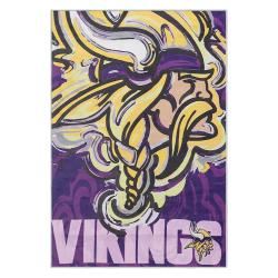 nfl minnesota vikings area rug non slip football carpet home decor gift idea for fans mv171