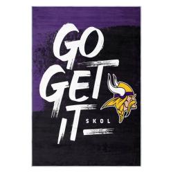 nfl minnesota vikings area rug non slip football carpet home decor gift idea for fans mv190