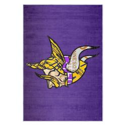 nfl minnesota vikings area rug non slip football carpet home decor gift idea for fans mv192