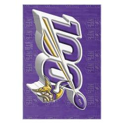 nfl minnesota vikings area rug non slip football carpet home decor gift idea for fans mv202