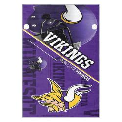 nfl minnesota vikings area rug non slip football carpet home decor gift idea for fans mv206