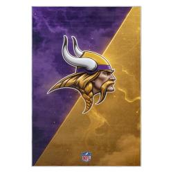 nfl minnesota vikings area rug non slip football carpet home decor gift idea for fans mv207