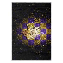 nfl minnesota vikings area rug non slip football carpet home decor gift idea for fans mv211